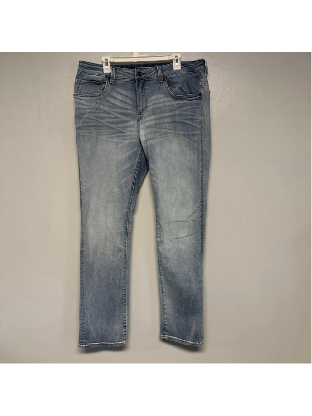 Buffalo David Bitton Slim Blue Jeans Men’s Size 36x34 Ash Blue